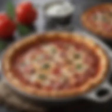 Versatile Deep Dish Pizza Pan for Home Chefs