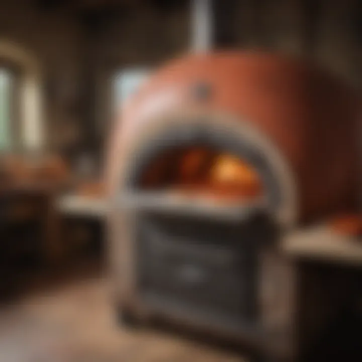 Vintage Pizza Oven Elegance