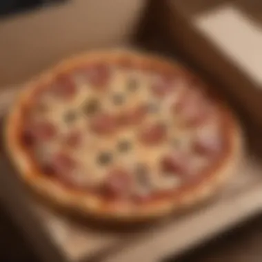 Vito and Nick's Frozen Pizza Ready for Delivery Vito and Nick's frozen pizza in a box ready for shipping