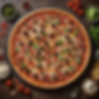 Exquisite Pizza Toppings Arrangement Gourmet Wegmans Pizza Toppings