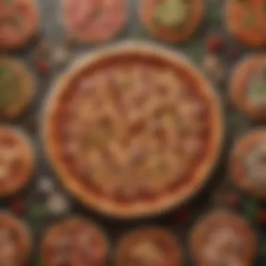 Global Influence: Exploring Pizza Styles A diverse selection of pizza styles from around the world.