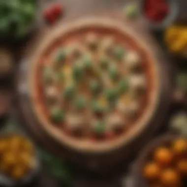 Farm-to-Table Ingredients Wholesome and nutritious ingredients in a rustic setting