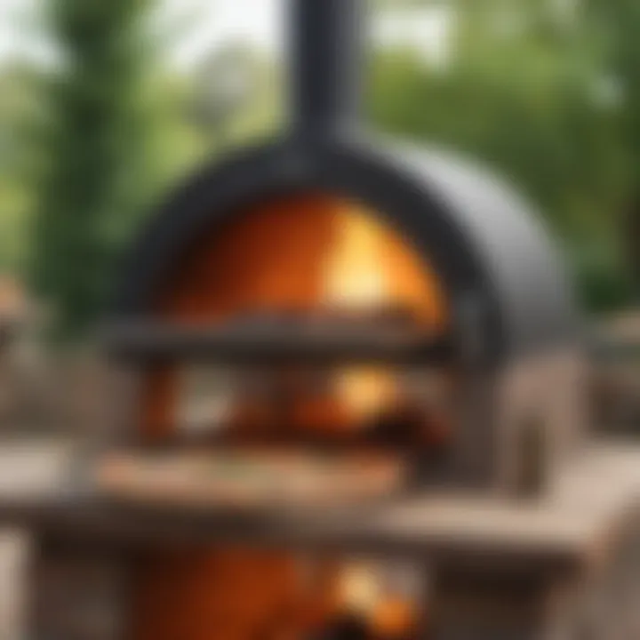 Outdoor Pizza Oven with Wood-fired Cooking Experience