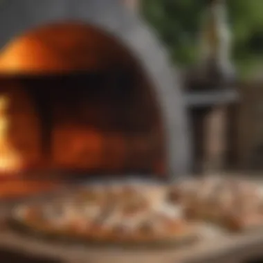 Crafting Gourmet Pizzas with Wood-fired Ovens Wood-fired Pizza Oven in Action