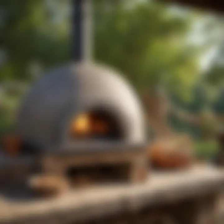 An array of wood fired oven kits displayed for sale