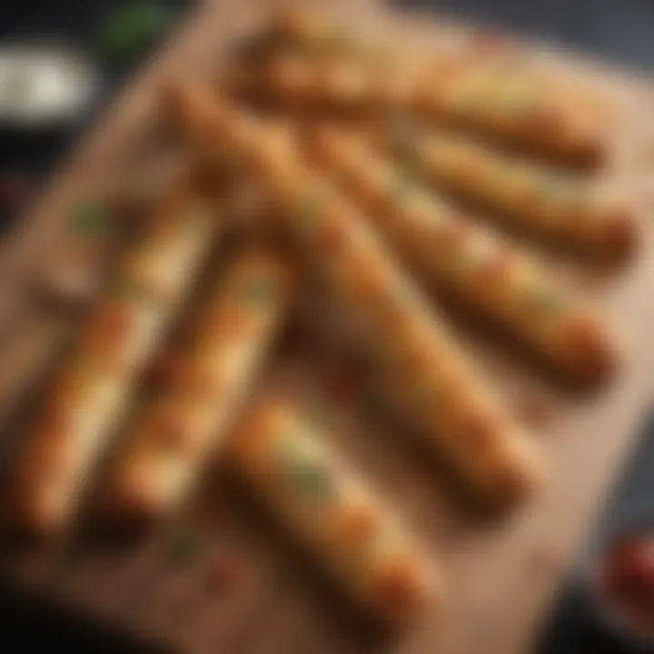 Zesty Garlic Breadsticks